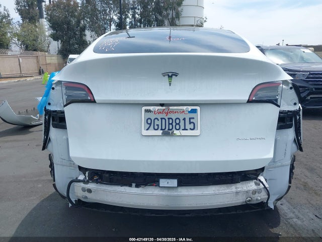 7SAYGDEE2PA071609 Tesla Model Y Awd/long Range Dual Motor All-wheel Drive