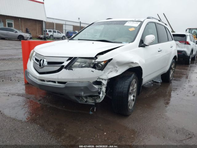 2008 ACURA MDX 2HNYD28408H502728 Photo 1