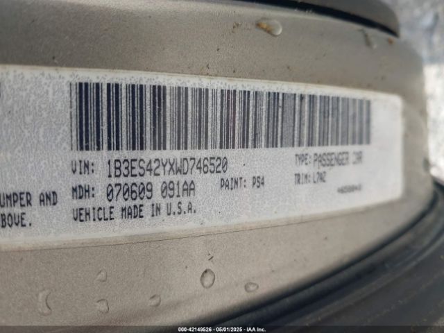 1998 DODGE NEON 1B3ES42YXWD746520 Photo 8