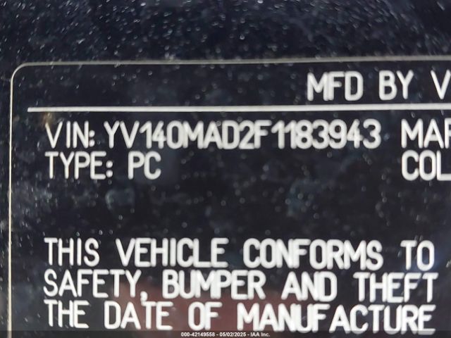 YV140MAD2F1183943 Volvo S80 T5 Platinum