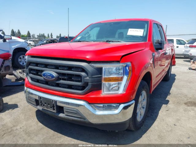 2021 FORD F-150 1FTEX1C82MKE57427 Photo 1