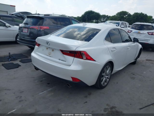 2016 LEXUS IS 200T JTHBA1D21G5035407 Photo 3