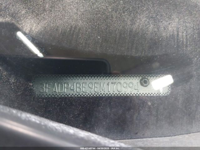 3FADP4BE9EM170994 Ford FIESTA SE