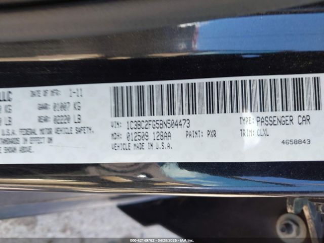 2011 CHRYSLER 200 1C3BC2FG5BN504473 Photo 8