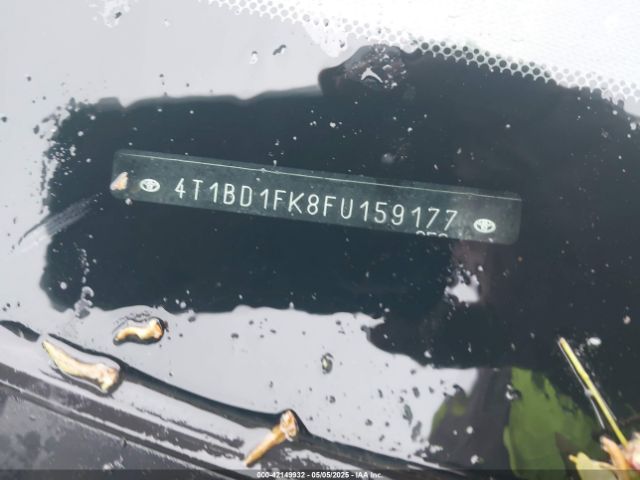 4T1BD1FK8FU159177 Toyota Camry Hybrid Le