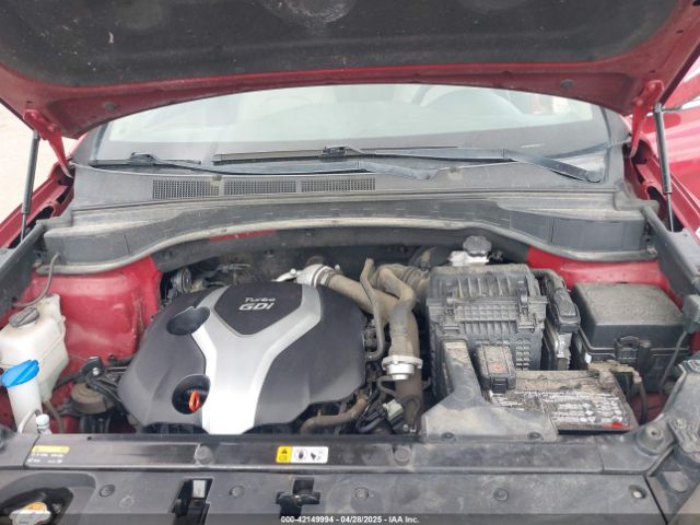 5XYZUDLA4EG164795 Hyundai Santa Fe Sport 2.0l Turbo