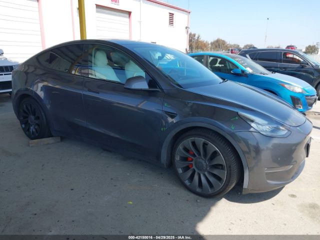 2020 TESLA MODEL Y 5YJYGDEFXLF058707 Photo 0