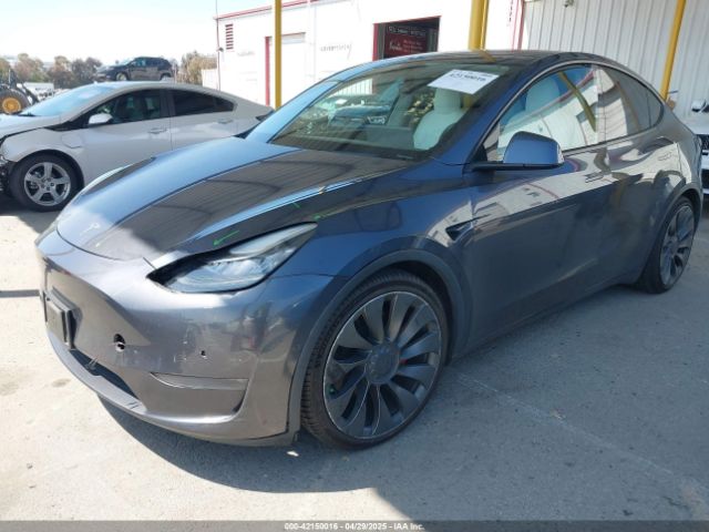 2020 TESLA MODEL Y 5YJYGDEFXLF058707 Photo 1
