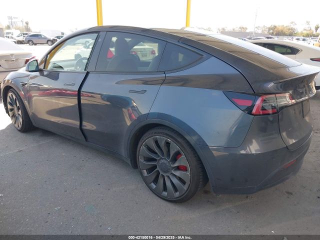 2020 TESLA MODEL Y 5YJYGDEFXLF058707 Photo 2