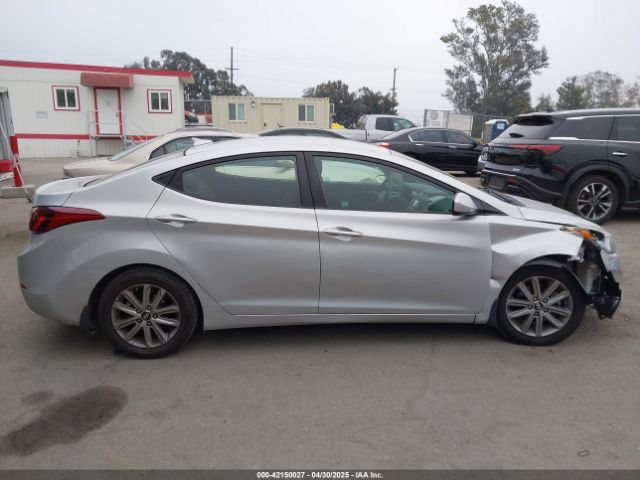 5NPDH4AE6GH702915 Hyundai ELANTRA SE