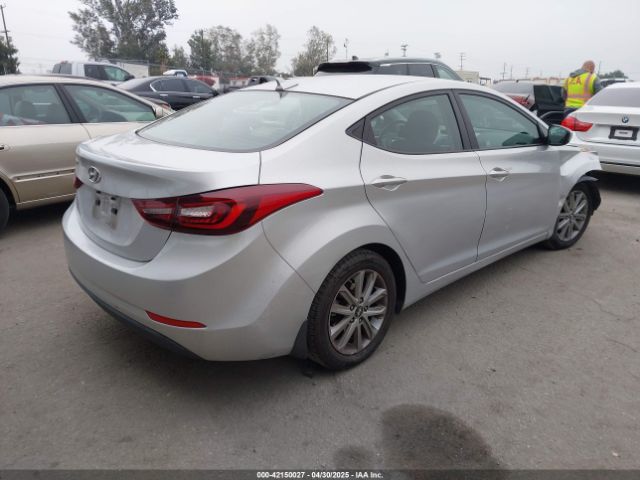 5NPDH4AE6GH702915 Hyundai ELANTRA SE