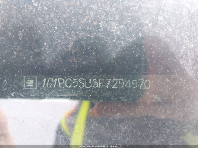 Chevrolet LUV 2015 1G1PC5SB3F7294570 Image 9