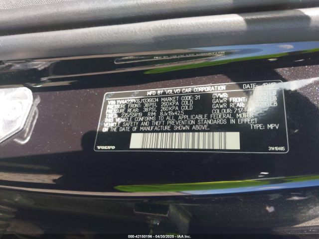 YV4A22PK6J1336634 Volvo Xc90 T6 Momentum