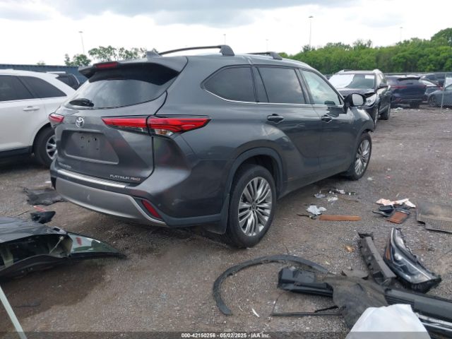 5TDKDRBH2PS510149 Toyota Highlander Platinum
