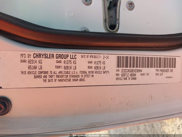 2C3CCAAG5MH649188 Chrysler 300 Touring