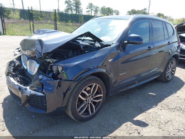 2017 BMW X3 5UXWX9C50H0T13853 Photo 1