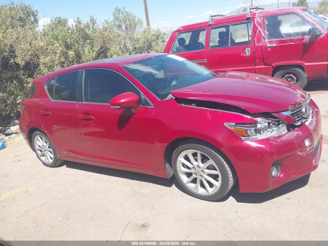2012 Lexus Ct 200h Premium მანქანა იყიდება აუქციონზე, vin: JTHKD5BH5C2109476, აუქციონის ნომერი: 42150808
