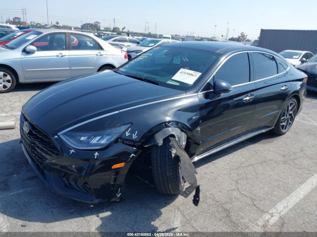 2021 HYUNDAI SONATA 5NPEK4JC8MH130844 Photo 1