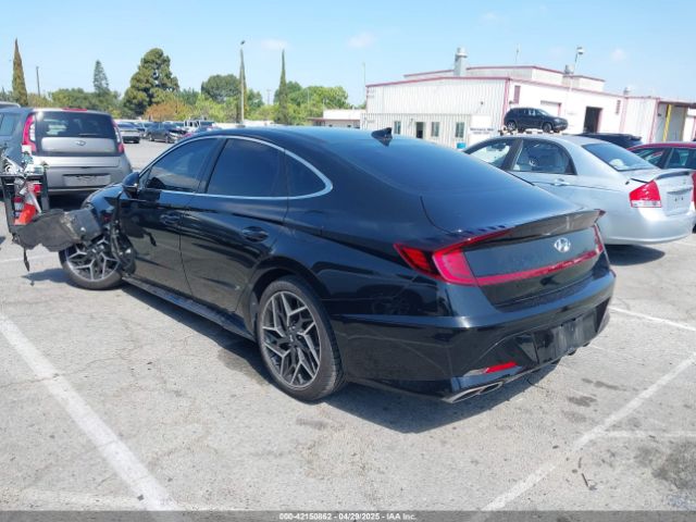 2021 HYUNDAI SONATA 5NPEK4JC8MH130844 Photo 2