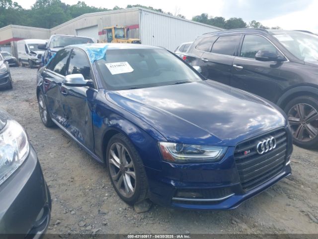 2014 AUDI S4 WAUBGAFLXEA052827