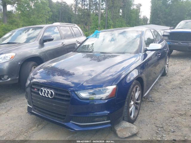 2014 AUDI S4 WAUBGAFLXEA052827 Photo 1