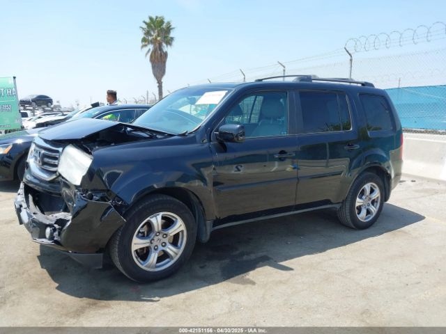 5FNYF3H5XFB014436 Honda Pilot Ex-l