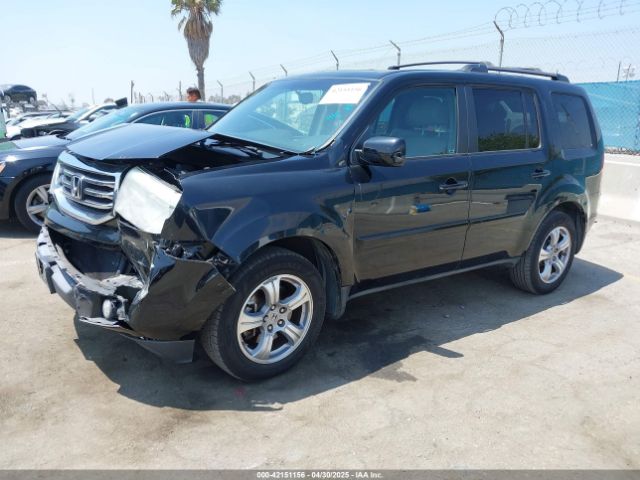5FNYF3H5XFB014436 Honda Pilot Ex-l