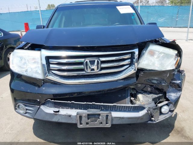 5FNYF3H5XFB014436 Honda Pilot Ex-l