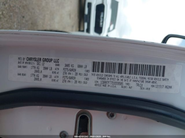 2013 RAM 1500 1C6RR7FT7DS559585 Photo 8