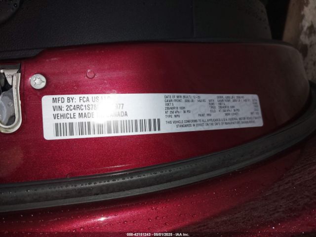 2021 CHRYSLER PACIFICA HYBRID 2C4RC1S78MR521977 Photo 8