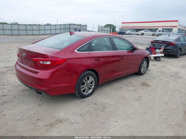 5NPE24AF7FH123641 Hyundai SONATA SE