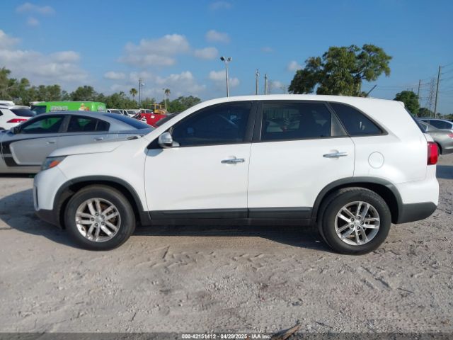 5XYKT3A69FG575172 KIA SORENTO LX