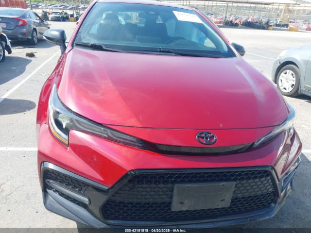 5YFS4MCE9NP116015 Toyota Corolla Se Nightshade Edition