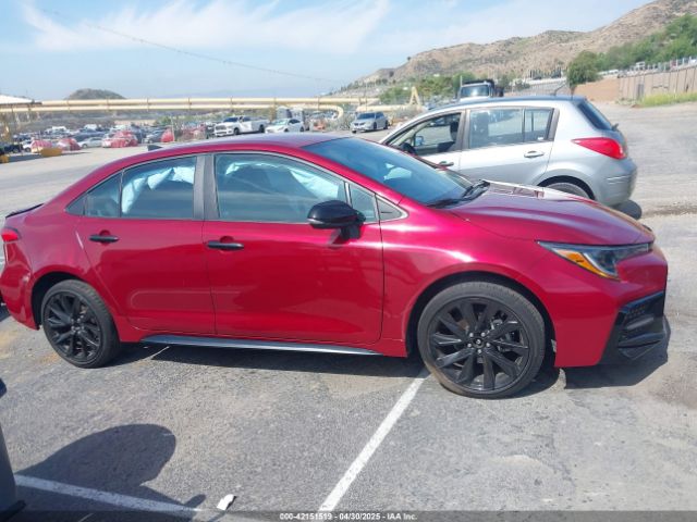 5YFS4MCE9NP116015 Toyota Corolla Se Nightshade Edition