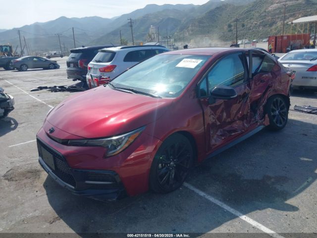 5YFS4MCE9NP116015 Toyota Corolla Se Nightshade Edition