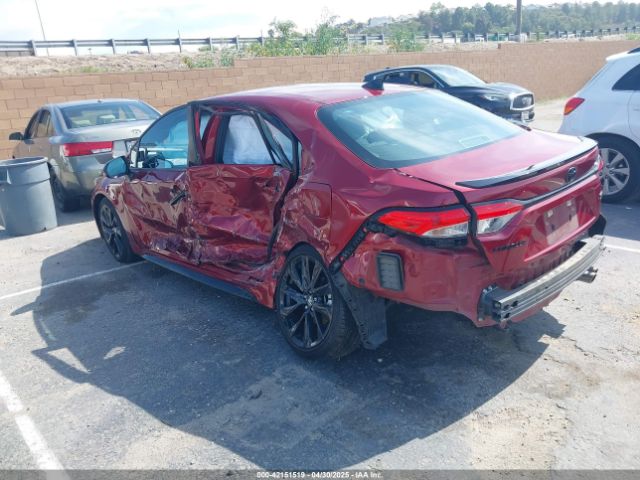 5YFS4MCE9NP116015 Toyota Corolla Se Nightshade Edition