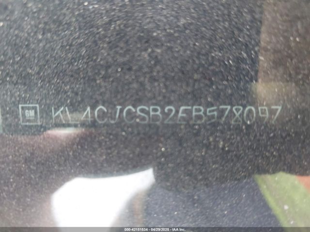 KL4CJCSB2EB578097 Buick Encore Leather
