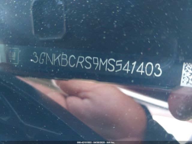 3GNKBCRS9MS541403 Chevrolet Blazer Fwd 2lt