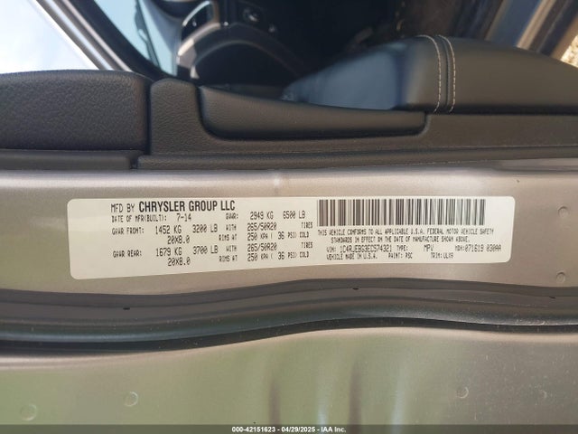 1C4RJEBG3EC574321 Jeep Grand Cherokee Limited