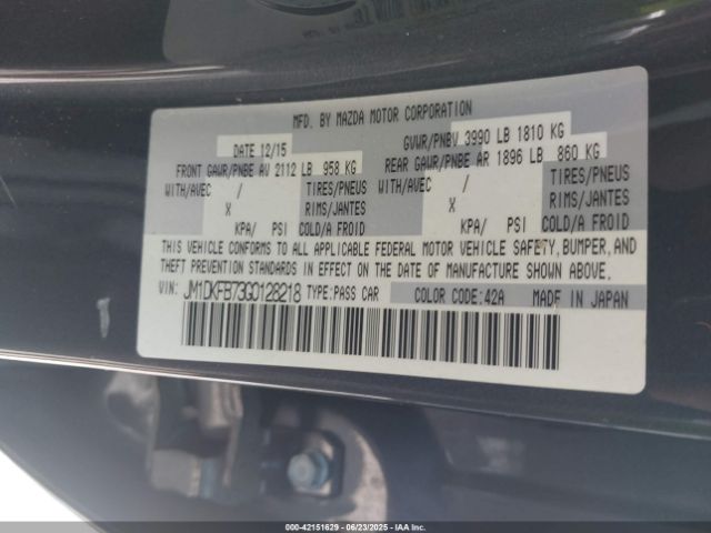 2016 MAZDA CX-3 JM1DKFB73G0128218 Photo 8