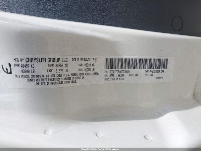 2013 FIAT 500C 3C3CFFDR0DT738434 Photo 8
