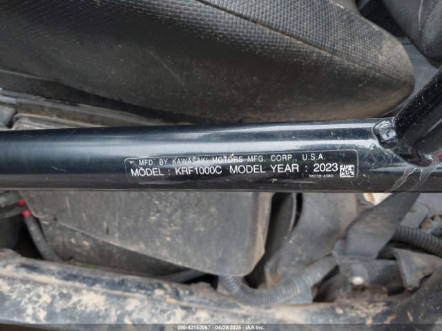 2023 KAWASAKI KRF 1000 JKARFCC18PB502260 Photo 9