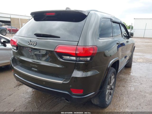 1C4RJFBG9GC450742 Jeep Grand Cherokee Limited 75th Anniversary
