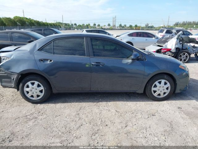 2T1BURHE0EC156411 Toyota COROLLA L