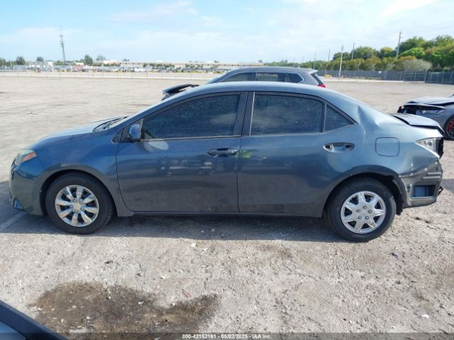 2T1BURHE0EC156411 Toyota COROLLA L