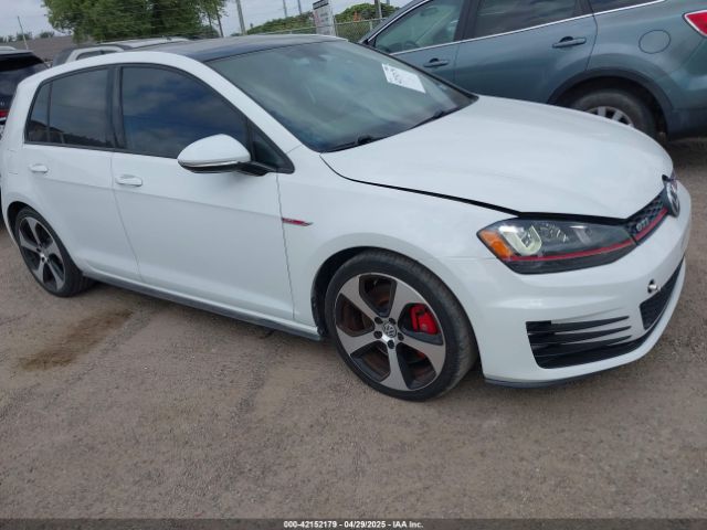 2017 VOLKSWAGEN GOLF GTI 3VW547AU1HM076417