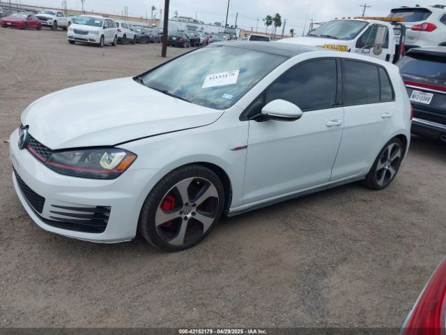 2017 VOLKSWAGEN GOLF GTI 3VW547AU1HM076417 Photo 1