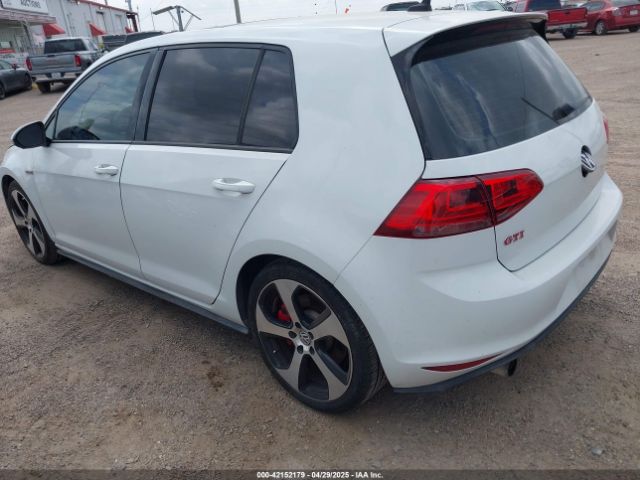2017 VOLKSWAGEN GOLF GTI 3VW547AU1HM076417 Photo 2