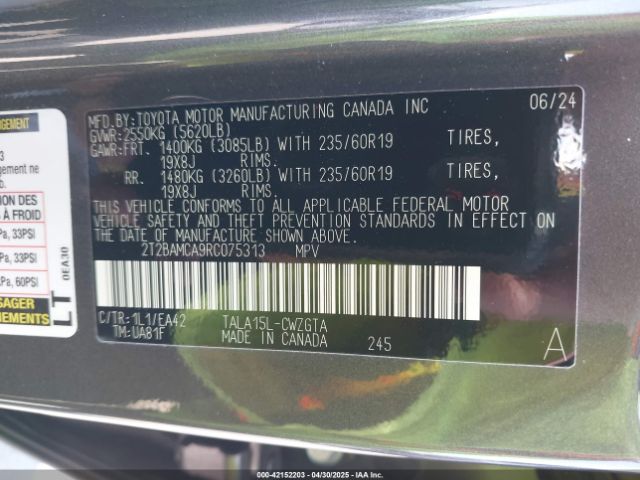 2024 LEXUS RX 350 2T2BAMCA9RC075313 Photo 8