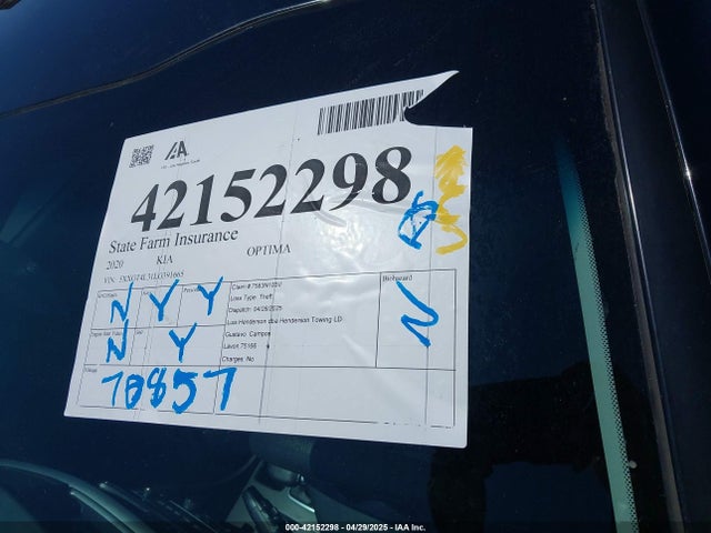 5XXGT4L31LG391665 KIA gdi
